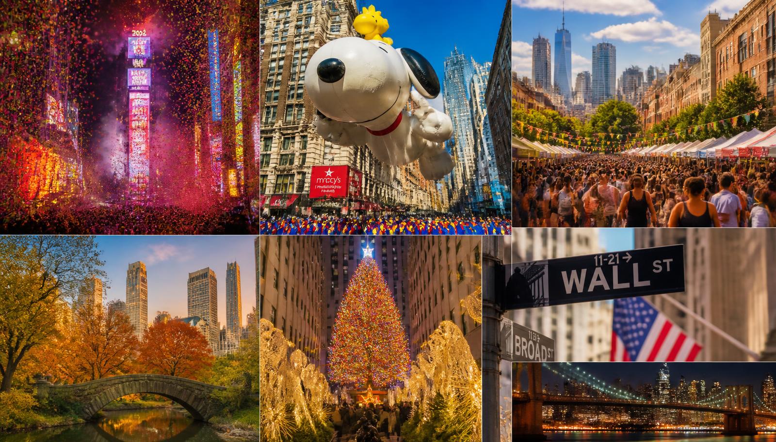 Eventos en Nueva York 2026: calendario mes a mes con fechas confirmadas
